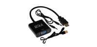 ADAPTOR INCA IHTV-7TS HDMI TO VGA+AUDIO ÇEVİRİCİ SİYAH